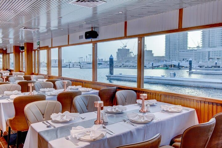 Dubai Marina Sunset Cruise with Buffet & Live Entertainments