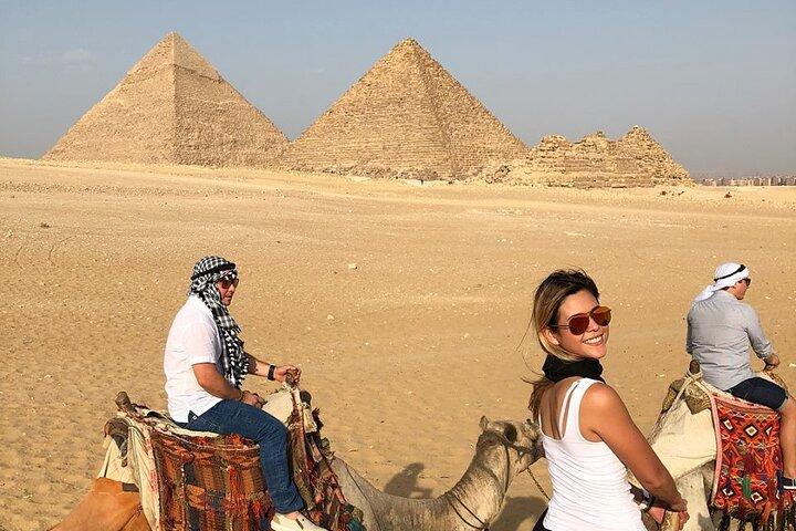 Piramidi di Giza, Sfinge, Camel Ride, ATV Bike, Shopping, Cena in crociera