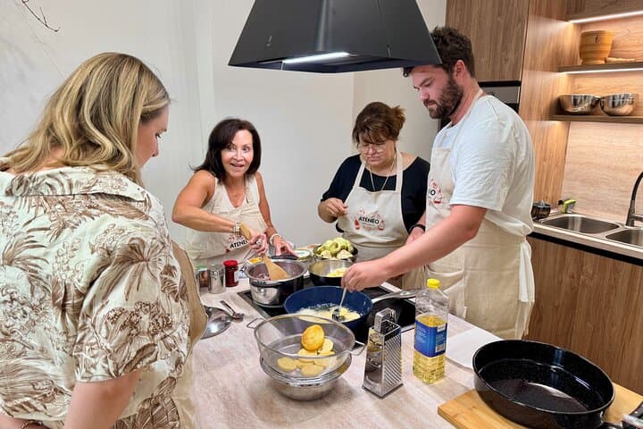 Cook Like a Greek in Athens Hands On Cooking Class with Wine