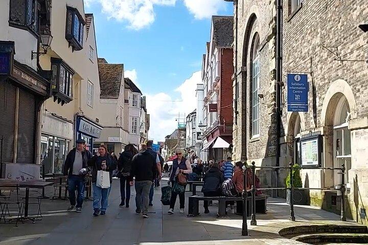 Visite privée à pied de Salisbury et de la cathédrale