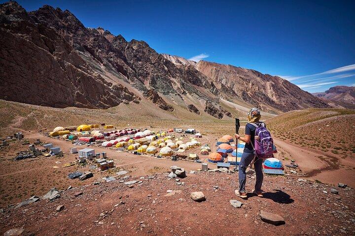 Aconcagua Base Camp Ganztageswanderung