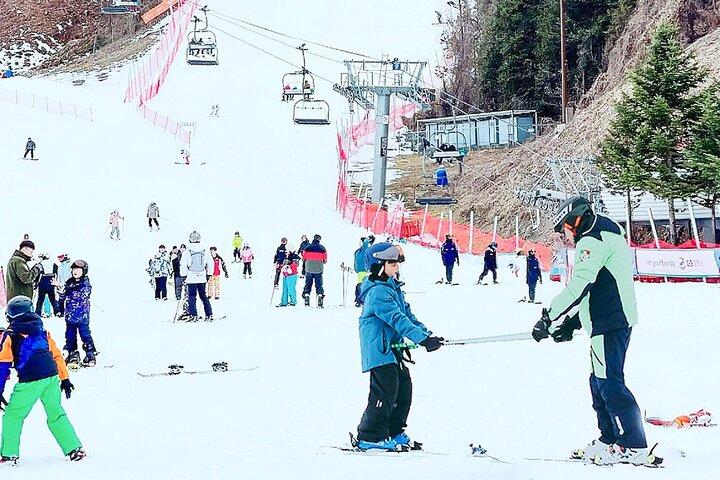 Elysian Ski resort e tour di un giorno nella valle del ghiaccio di Eobi da Seul