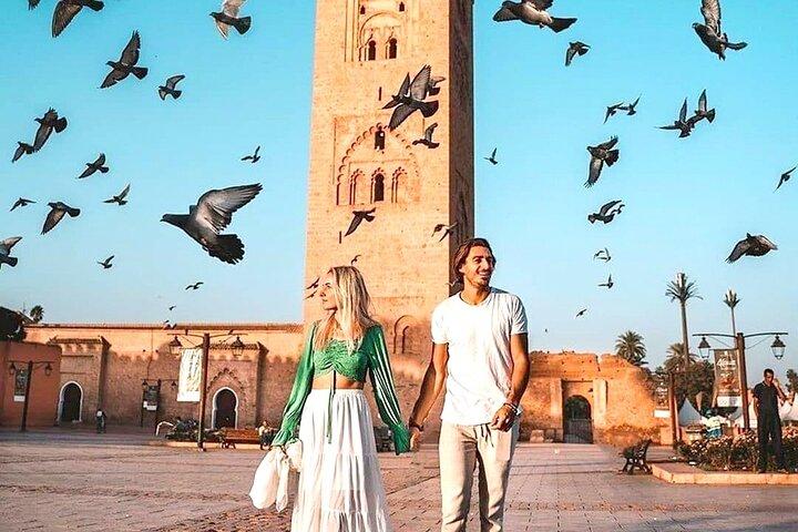 Exclusive 2 - Dag Marrakech til Agafay ørkenen Flugt fra Casablanca