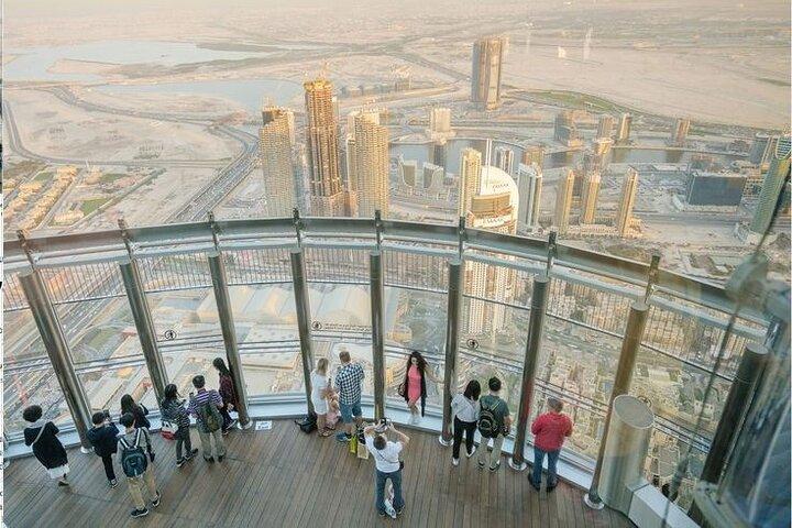Burj Khalifa en los pisos 124 y 125