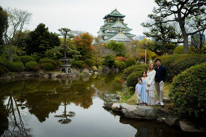 プロのカメラマンと大阪で個人撮影