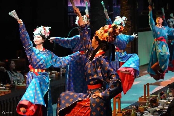 四川宴会饗宴付き中国語トラディショナルダンスショー