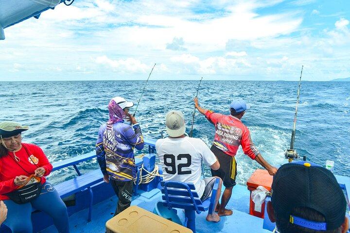 Racha Island Dia inteiro de pesca e trolling de Phuket