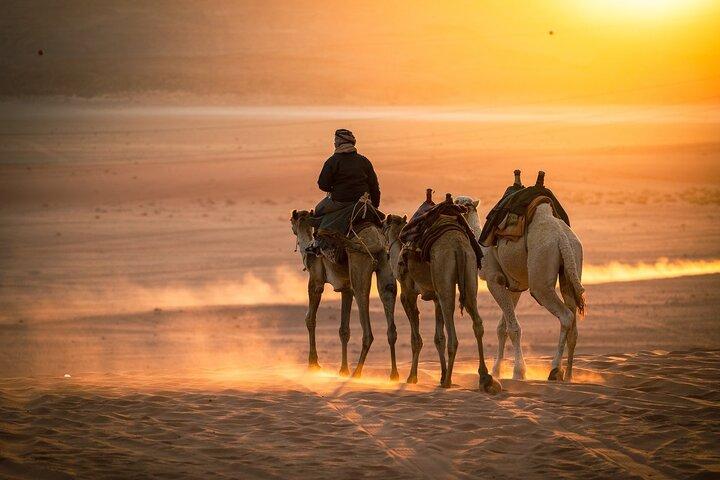 Tour di 3 giorni di Petra e Wadi Rum dall'aeroporto di Amman
