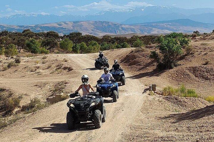 Marrakech Desert: Agafay & Quad og Camel ride, Lunch, og Pool