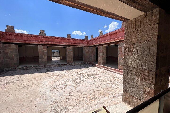 Pyramids + Cave Restaurant + Guadalupe's Basilica Private Tour