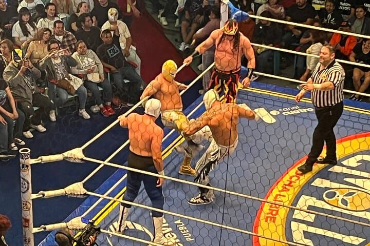 Wrestling + Tacos and Mezcal + Mask Included