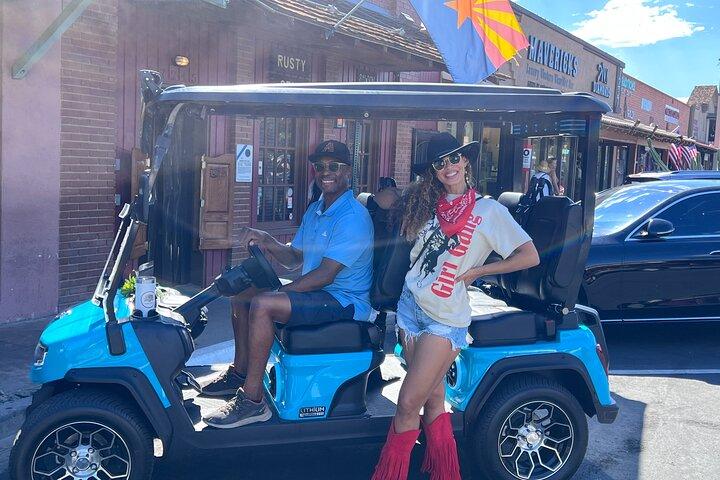 Scottsdale: Private Luxury Golf Cart Experience 2 Hours