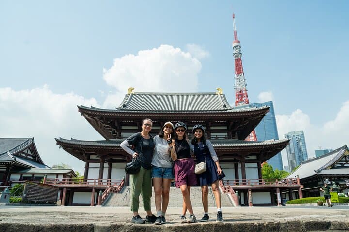 Tokyo Tower Area 3h Guided E-bike Tour