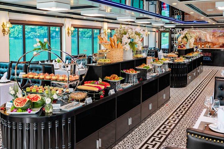 Crociera a 5 stelle Halong Bay Day Trip: pranzo a buffet e bus limousine