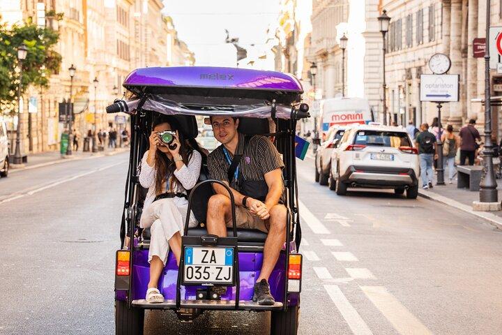 Roma por carrinho de golfe: passeio VIP para Trevi, Pantheon, Navona e mais