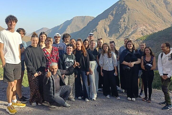 Marrakech: Imlildalen, Atlasbergen, Vattenfall och lunch
