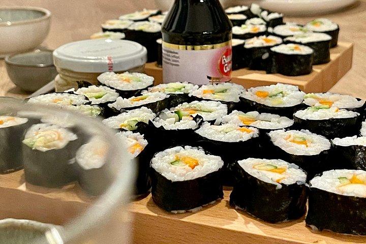 Tokyo : Hand-Roll Sushi Class, Skytree view & Asakusa Tour