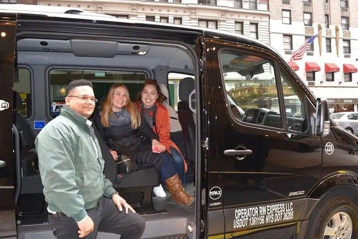 Shared transfer Newark Airport to Manhattan