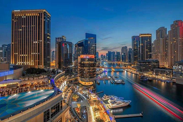Dubai by Night Stadsrundtur 4 timmar
