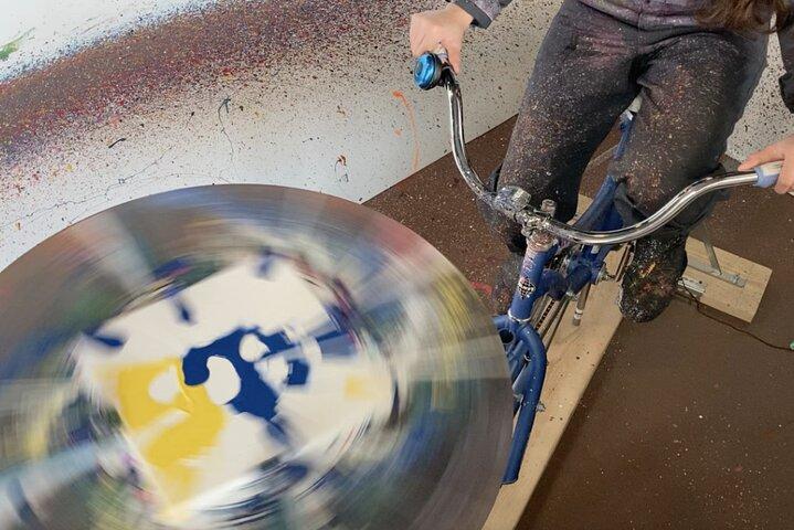 Atlanta Creative Fun : Bicycle Spin Art Experience