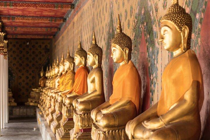 バンコク大宮殿、ポー、アルン寺院プライベートツアー