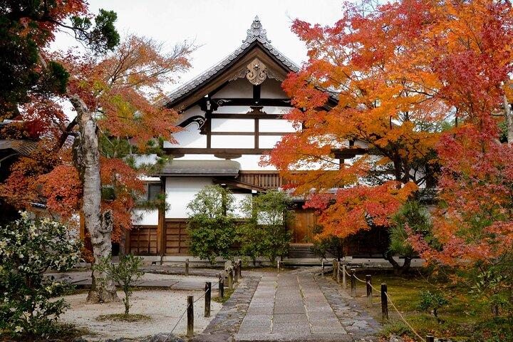 京都の嵐山の竹林：3時間のガイド付きツアー