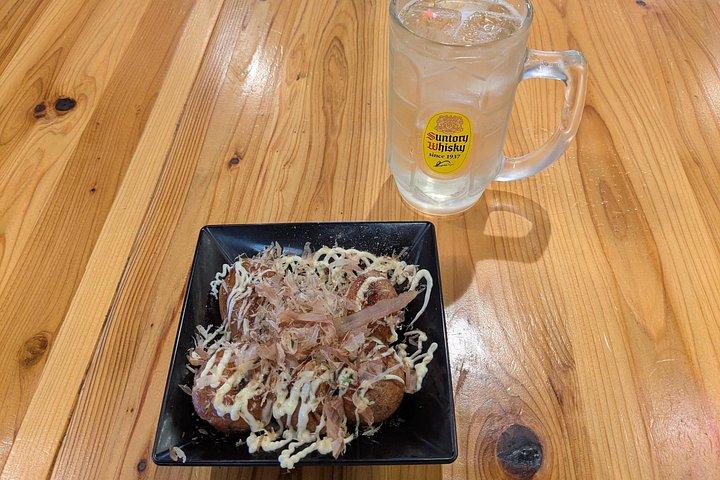 隠れた大阪夜食ツアーたこ焼きやきとりと居酒屋