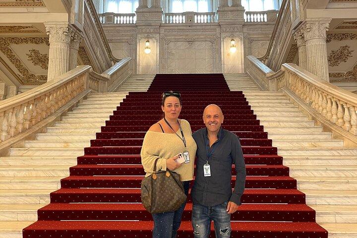 Bucharest Parliament: Italian Visit and Tour of Communism
