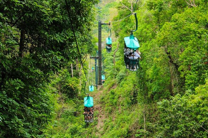 5 in 1熱帯雨林アドベンチャー in コスタリカ、ジャコ – 1日パス