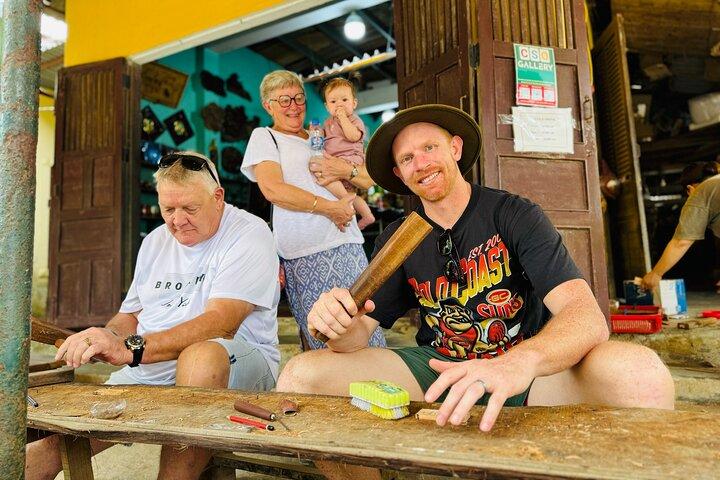 Hoi An Platteland Tour : CamKim Island, Craft Villages & Basket Boat