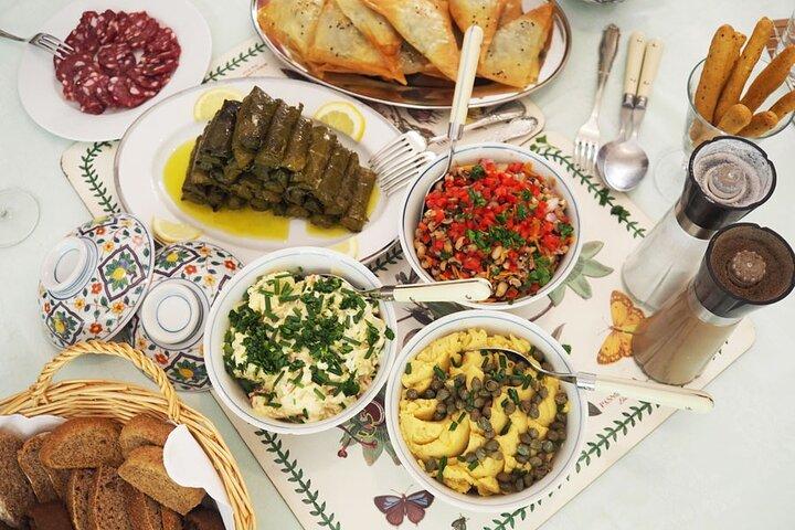 Clase de cocina privada en Atenas : cocina griega tradicional en casa