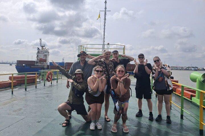 Can Gio Mangrove Adventure : Schnellboot mit Affeninsel