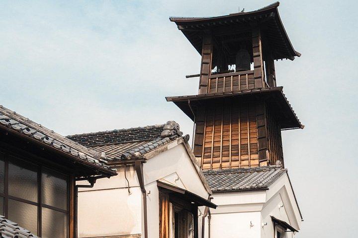 川越文化ツアー 着物人力車 日本酒と地元の味