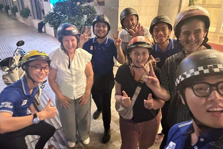 Saigon Street Food Adventure by Scooter with Local Guide