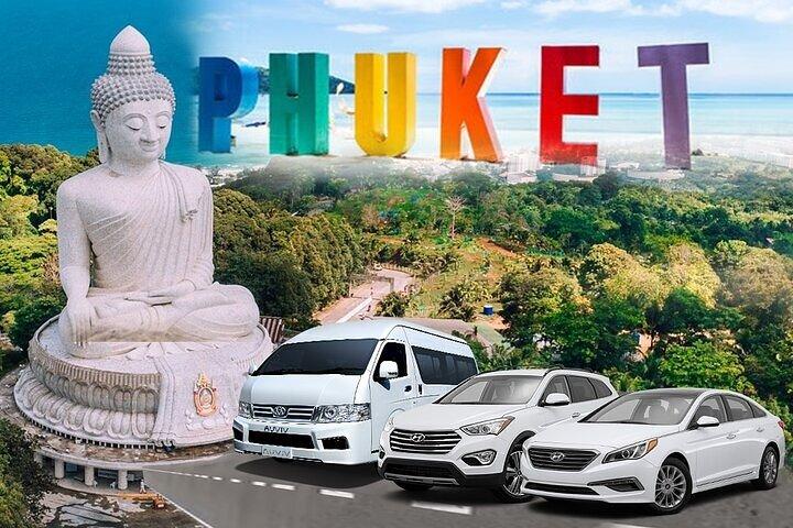 Tour privado personalizado de Phuket com motorista de 4 a 8 horas