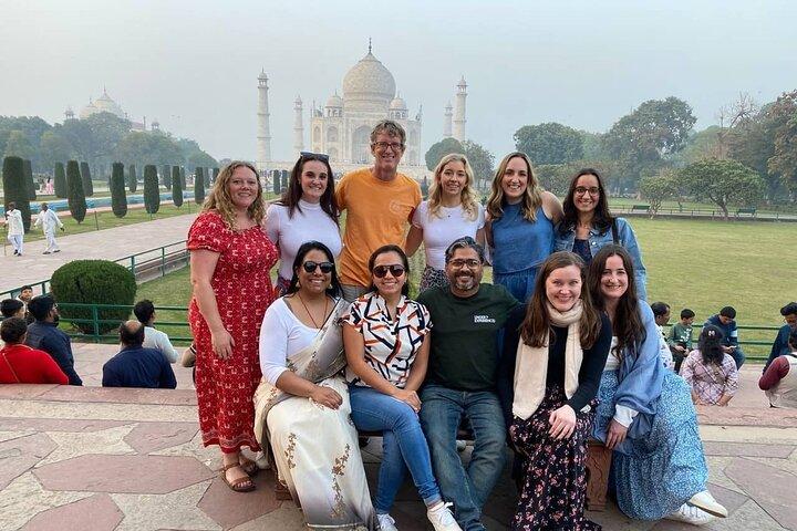 Excursion privée d'une journée au Taj Mahal et Agra Fort au départ de Delhi