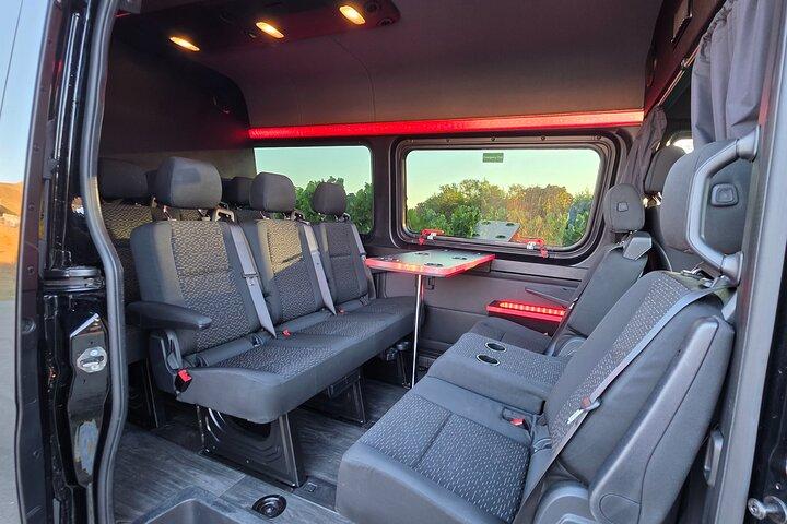 Exclusivo Private Custom Napa Valley Wine Tour em um van divertido