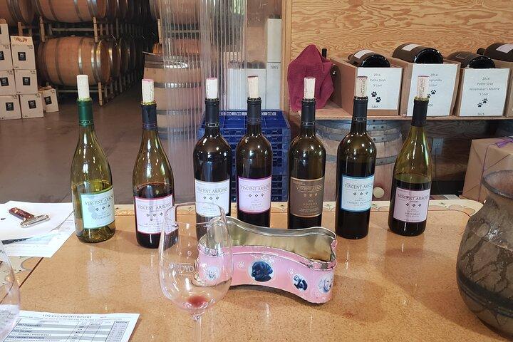 Exclusivo Private Custom Napa Valley Wine Tour em um van divertido