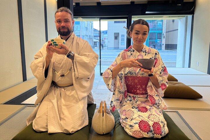 Kyoto : Cerimonia del tè Okada & Kimono