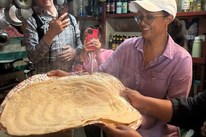 Corso di cucina etiope Enjera e cerimonia del caffè