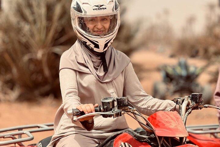 2 uur Quad en Kamelen Avontuur in Marrakech Palmeraie