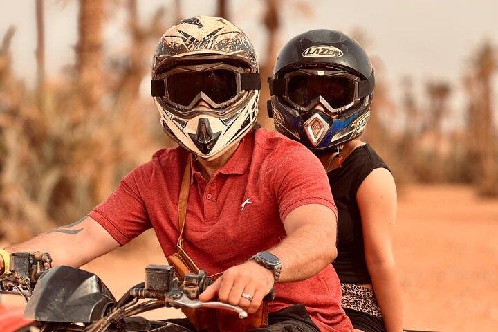 2 uur Quad en Kamelen Avontuur in Marrakech Palmeraie