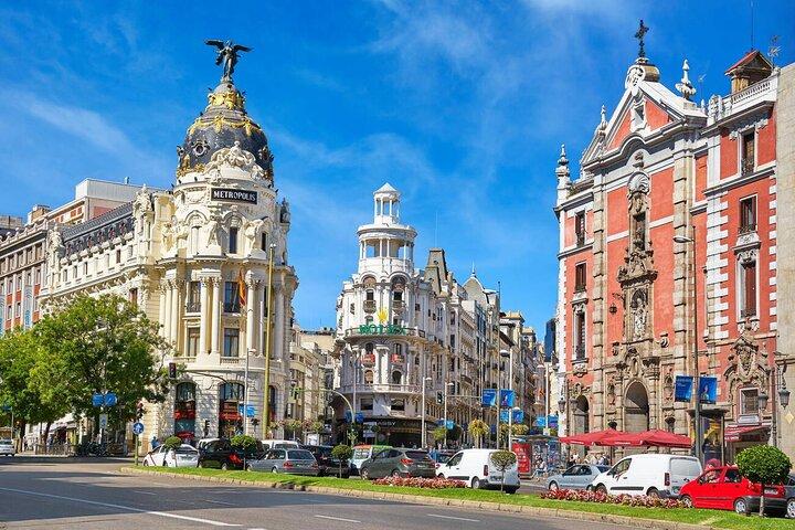 Private Madrid gamle bydel og centrum vandretur