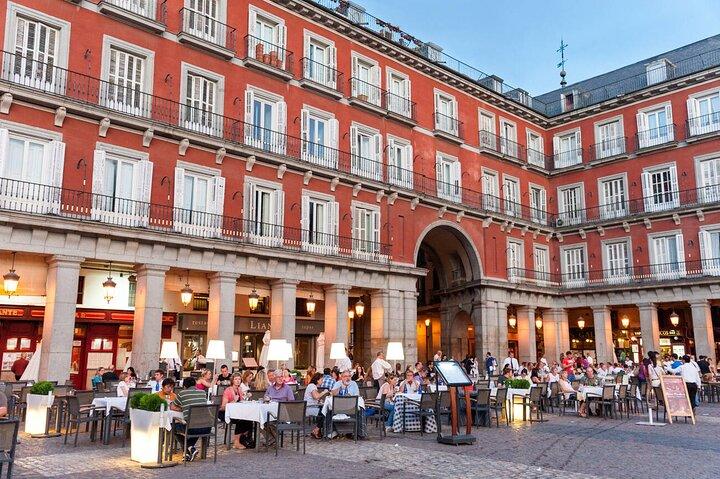 Private Madrid gamle bydel og centrum vandretur