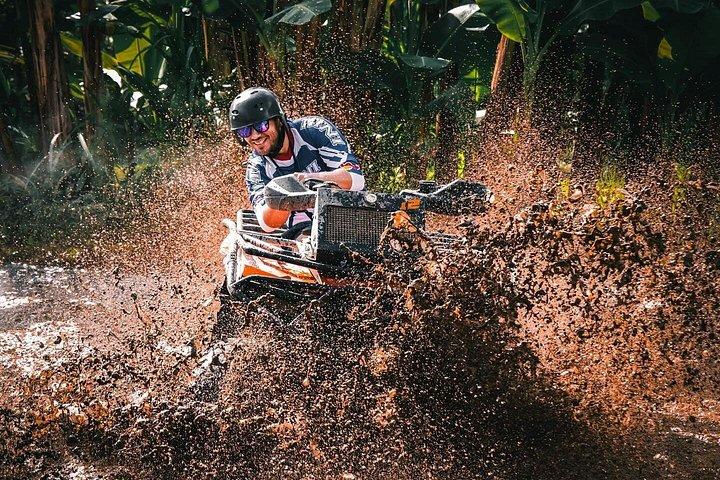 バリATVジャングルサーキットソロまたはタンデムとバンドル