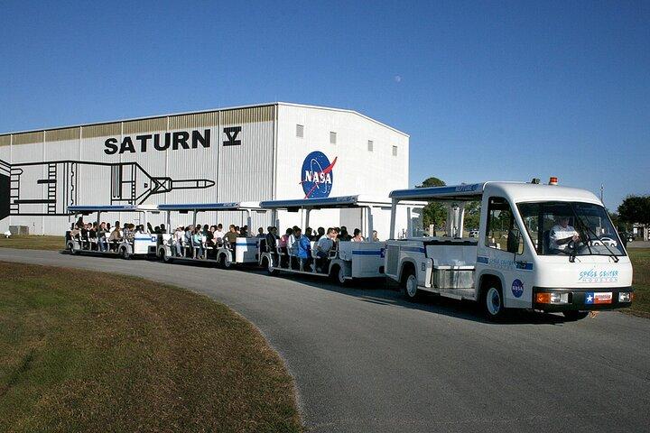 Bilhete de Houston NASA com transporte