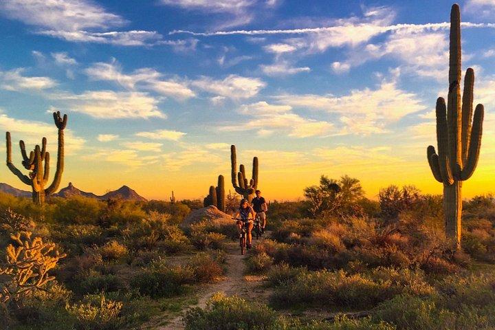 Arizona Desert Geführtes E-Bike Abenteuer