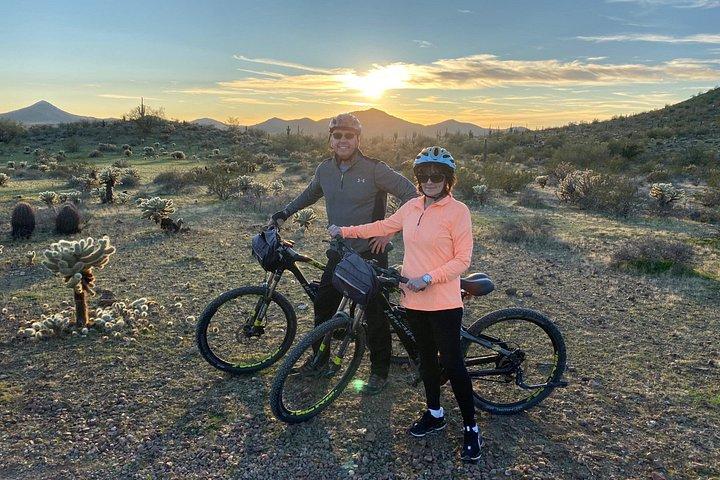 Arizona Desert Geführtes E-Bike Abenteuer