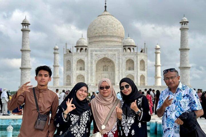 Private Same-Day Taj Mahal & Agra Fort Tour saindo de Jaipur de carro