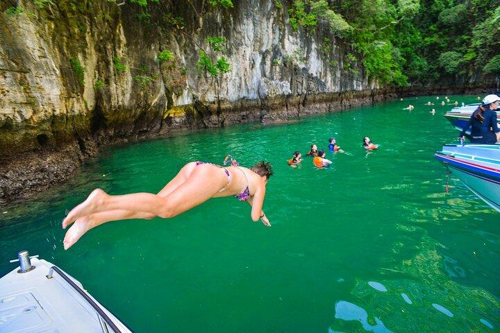Krabi Phi Phi Early Bird och 4 öar Motorbåtstur